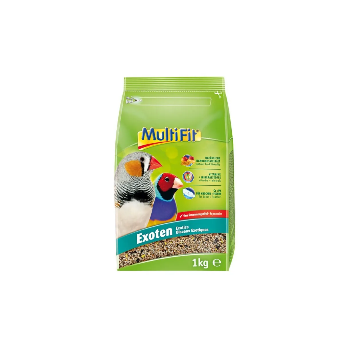MultiFit Nourriture Principale^Nourriture pour espèces exotiques 1kg