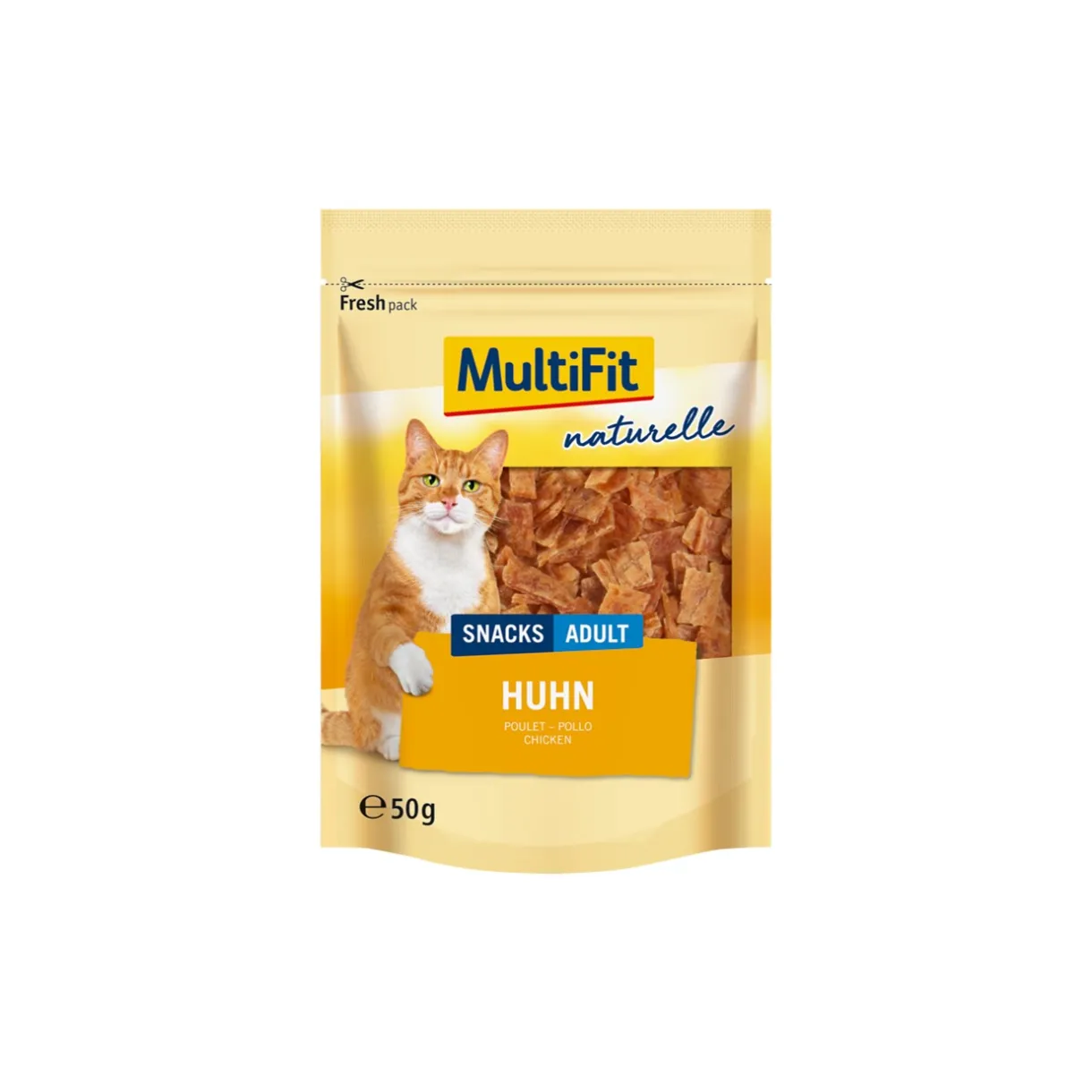 MultiFit Friandises^Poulet nature 4 x 50 g