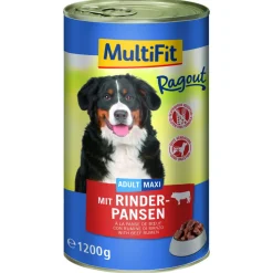 MultiFit Nourriture Humide^ragoût Panse de bœuf 6x1,2 kg