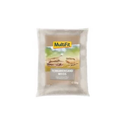 MultiFit Substrat^Sable de terrarium 5 kg blanc