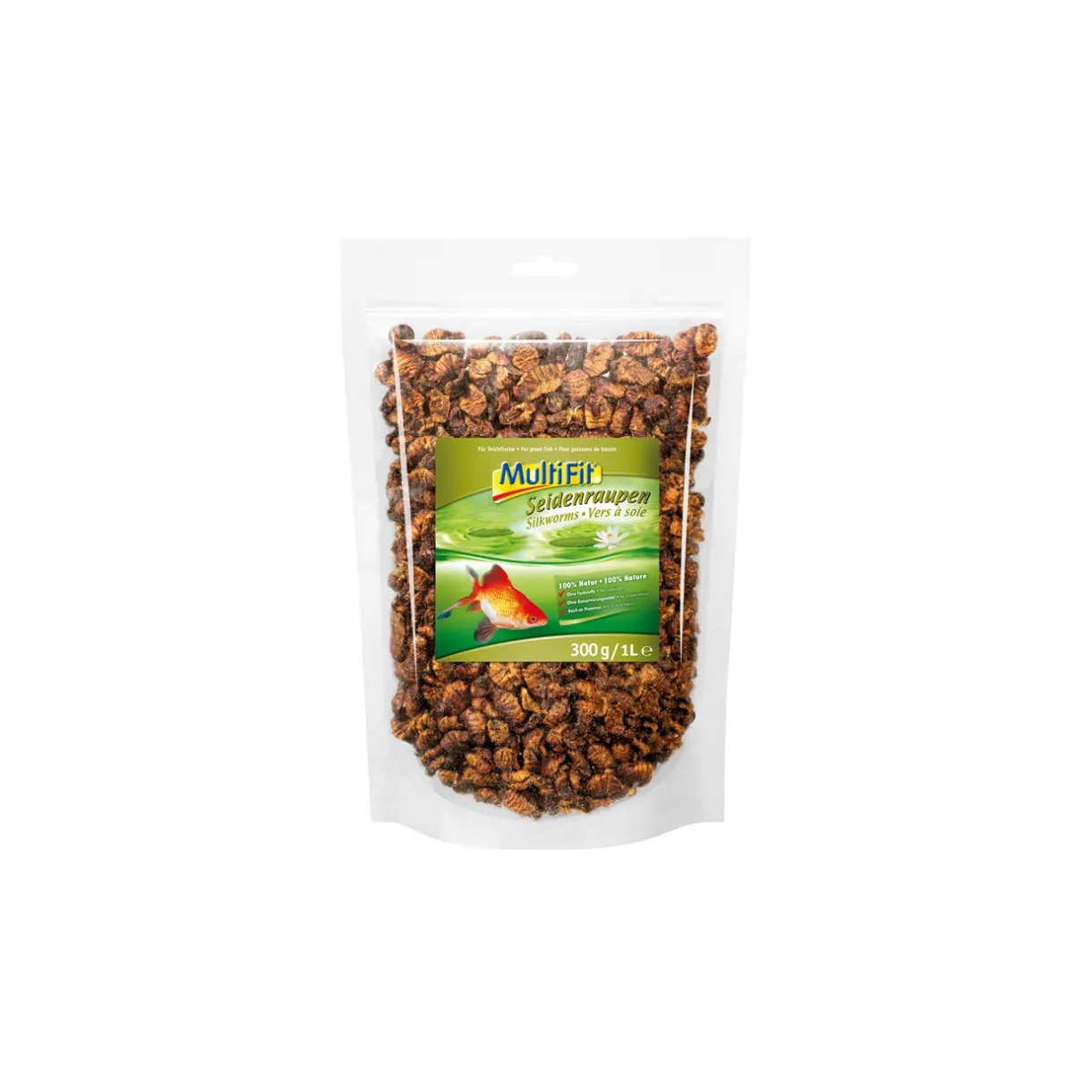 MultiFit Nourriture Supplémentaire^Vers à soie 300g
