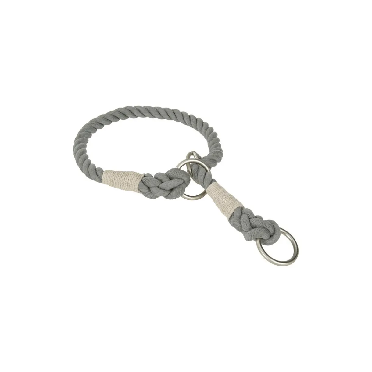 Naturally Good Colliers^Collier de corde gris M