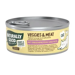 Naturally Good Nourriture Humide^Veggies & Meat Protéine de pois & Dinde 12 x 100 g