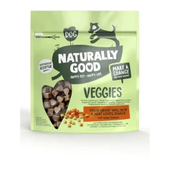 Naturally Good Friandises|Nourriture^Veggies Snack d’entraînement Coeurs aux lentilles rouges 200 g