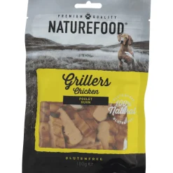 NATUREFOOD Friandises|Nourriture^Grillers 3 x 100 g Poulet