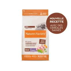 Nature's Variety Croquettes^Healthy Grains Mini Adulte Dinde 1,5kg