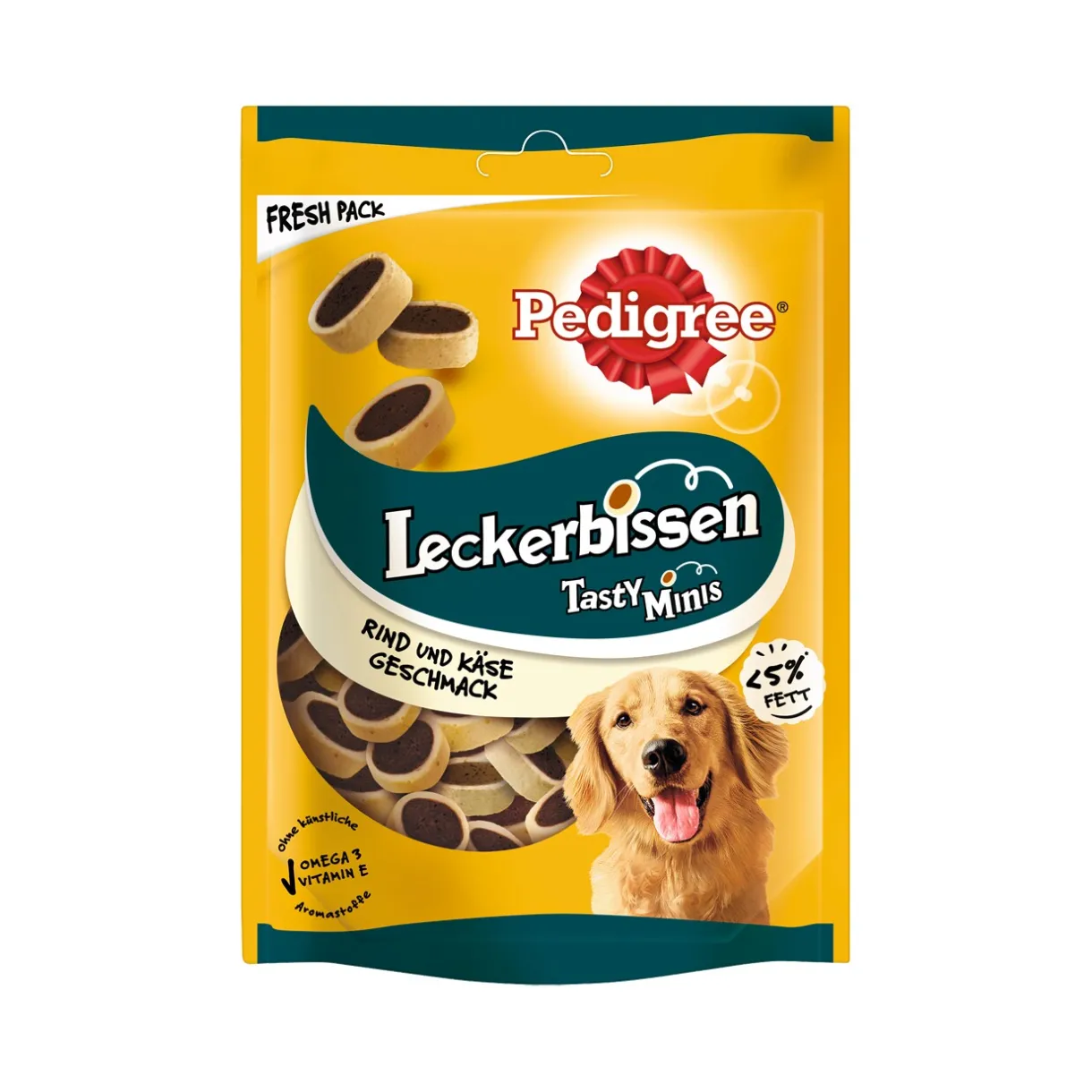 Pedigree Friandises^Leckerbissen Tasty Minis Fromage et bœuf 6x140 g