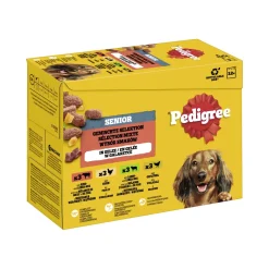 Pedigree Nourriture Humide^Nourriture humide pour chien senior, multipack, sélection mixte, en gelée 12x100 g