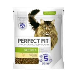 PERFECT FIT Croquettes Pour Chat^Sachet  Senior 7+ au poulet 1,4 kg
