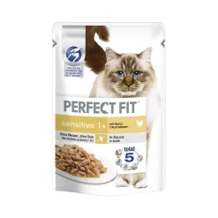 PERFECT FIT Nourriture Humide^Sensitive 1+ 12 x 85 g Poulet
