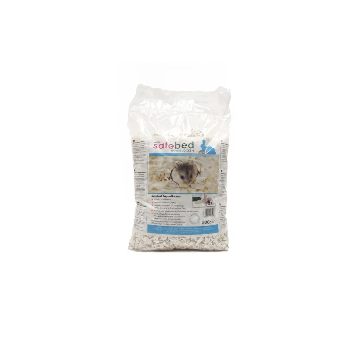 Petlife Dègues Du Chili|Chinchillas^Litière en flocons de papier Safebed pour rongeur 2x800 g