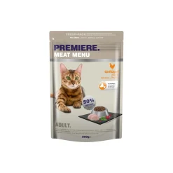 PREMIERE Croquettes Pour Chat^Adulte Volaille 300 g
