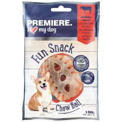 PREMIERE Friandises^Balle à mâcher à la peau brute de bœuf 38 g