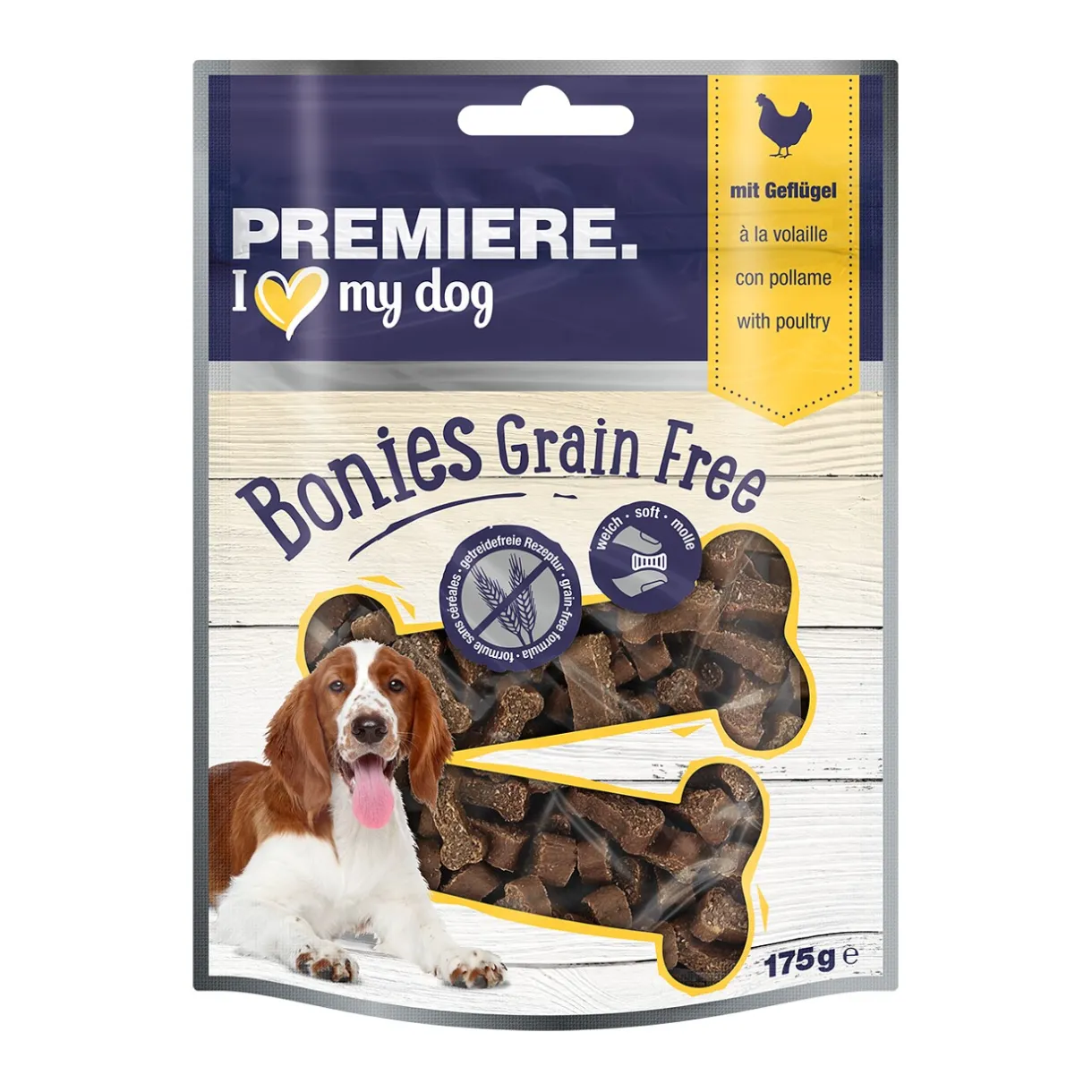 PREMIERE Friandises^Bonies grain free 175 g Volaille