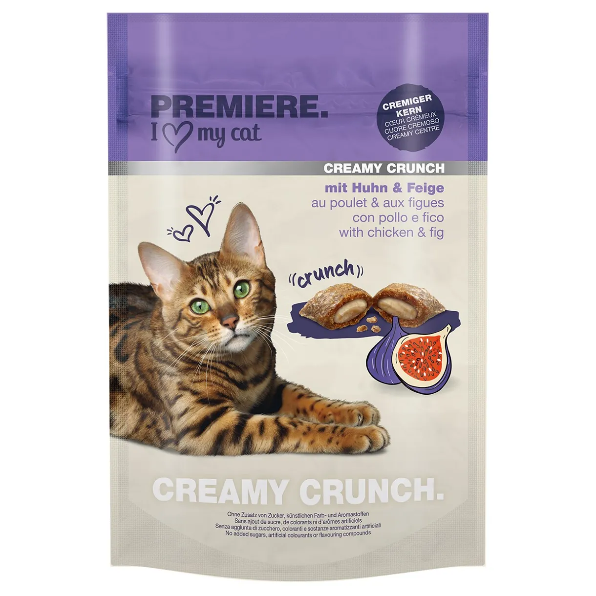 PREMIERE Friandises^Creamy Crunch au poulet & aux figues 4 x 180 g