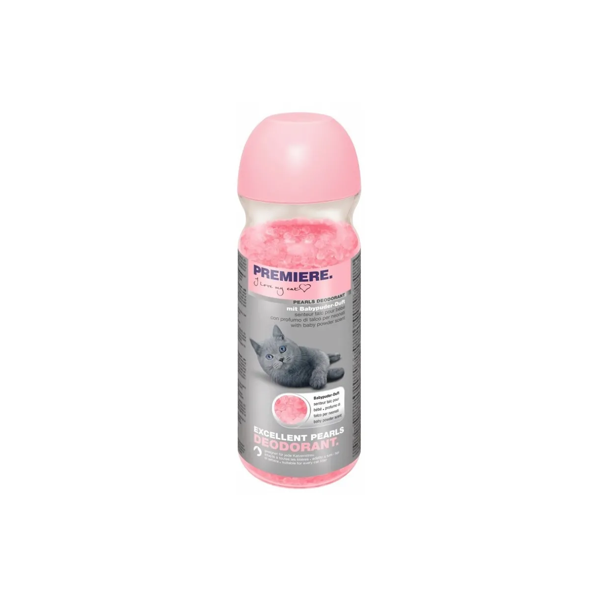 PREMIERE Accessoires Litière|Litière Pour Chat^Excellent Perles Désodorisant 250g Talc