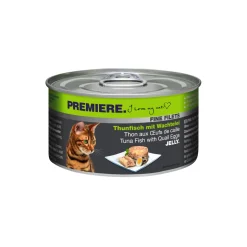 PREMIERE Nourriture Humide^Fine Filets Thon aux œufs de caille 12x100 g