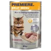 PREMIERE Nourriture Humide^Meat Menu Senior Bœuf, Volaille 12 x 85 g