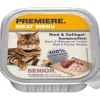 PREMIERE Nourriture Humide^Meat Menu Senior Bœuf, volaille 16 x 100 g