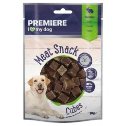 PREMIERE Friandises^Meat Snack Cubes lapin 80 g