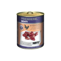 PREMIERE Nourriture Humide^Meati Cœur de poulet 6x800 g