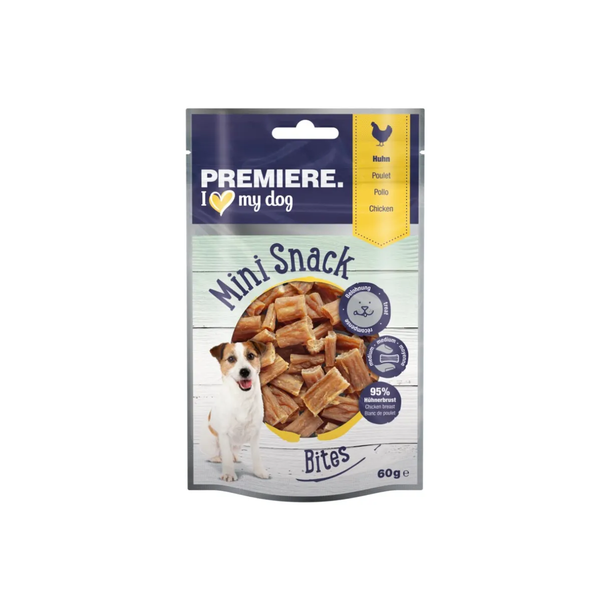 PREMIERE Friandises^Mini Bites Volaille 10 x 60 g