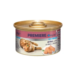 PREMIERE Nourriture Humide^Mousse Douce Bœuf 18x85 g