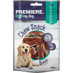 PREMIERE Friandises^Os à mâcher au canard 12 pcs, 120 g