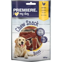 PREMIERE Friandises^Os à mâcher au poulet 12 pcs, 120 g