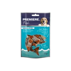 PREMIERE Friandises^Os à mâcher au saumon 12 pcs, 120 g