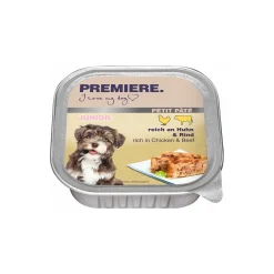 PREMIERE Nourriture Humide|Nourriture^Petit Pâté Junior Volaille et bœuf 11x150 g