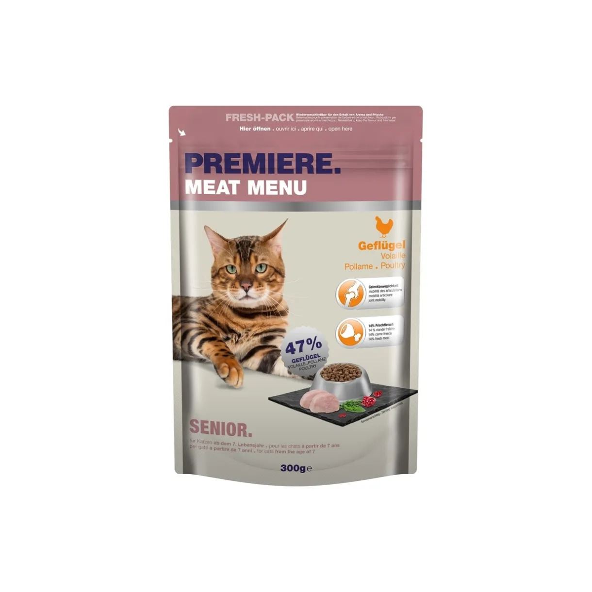 PREMIERE Croquettes Pour Chat^Senior 300 g