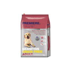 PREMIERE Croquettes^Sensitive Grain Free Adult au bœuf 4 kg