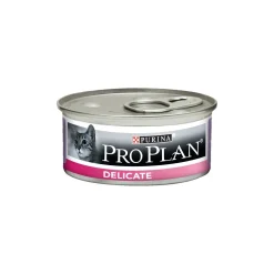 PRO PLAN Nourriture Humide^Chat DELICATE - Mousse riche en Dinde - 24x85g