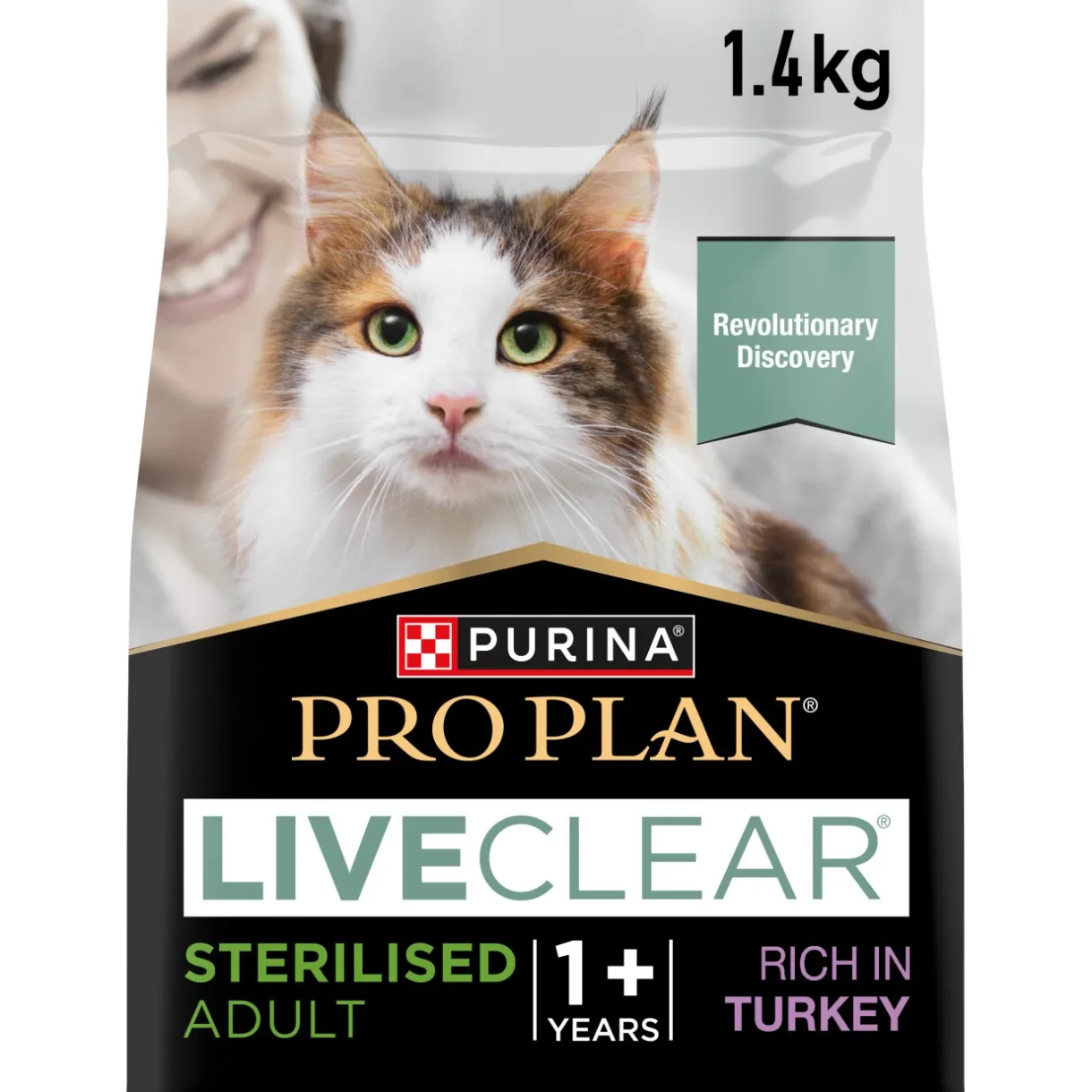PRO PLAN Croquettes Pour Chat^Liveclear Sterilised Adult Dinde 1,4 kg