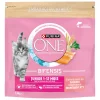 Purina ONE Croquettes Pour Chat|Nourriture^Croquettes Junior de 1 à 12 mois au Saumon 1,5 kg