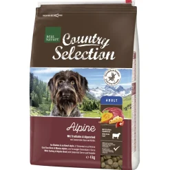 REAL NATURE Croquettes^Country Selection Alpine Dinde et bœuf alpin 4 kg
