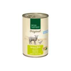 REAL NATURE Nourriture Humide^Light Poulet et agneau 6x400 g