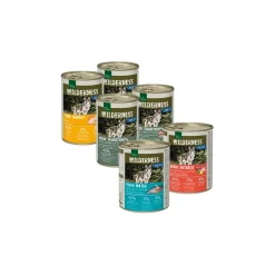 REAL NATURE Nourriture Humide^Pack mixte Wilderness Adult 6 x 400 g Pack mix 2