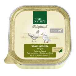 REAL NATURE Nourriture Humide^Senior Poulet et canard 17x100 g