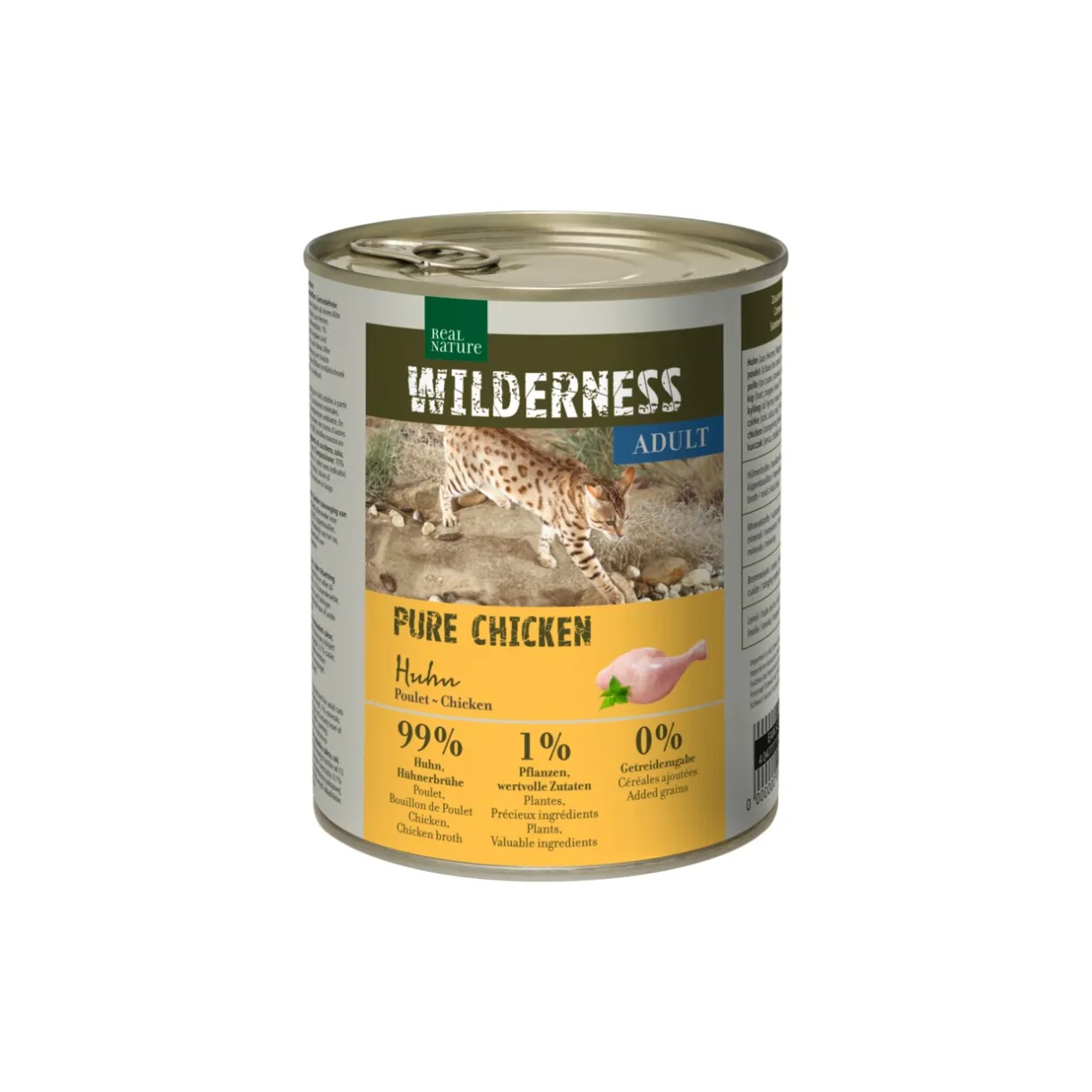REAL NATURE Nourriture Humide^WILDERNESS Adult Pure Chicken 6x800 g