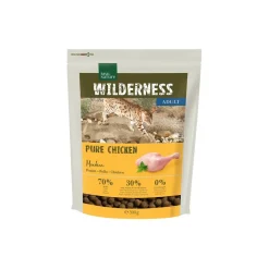 REAL NATURE Croquettes Pour Chat^WILDERNESS Adulte Pure Chicken 300 g