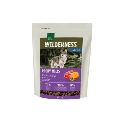 REAL NATURE Croquettes^WILDERNESS bœuf et chèvre 1 kg