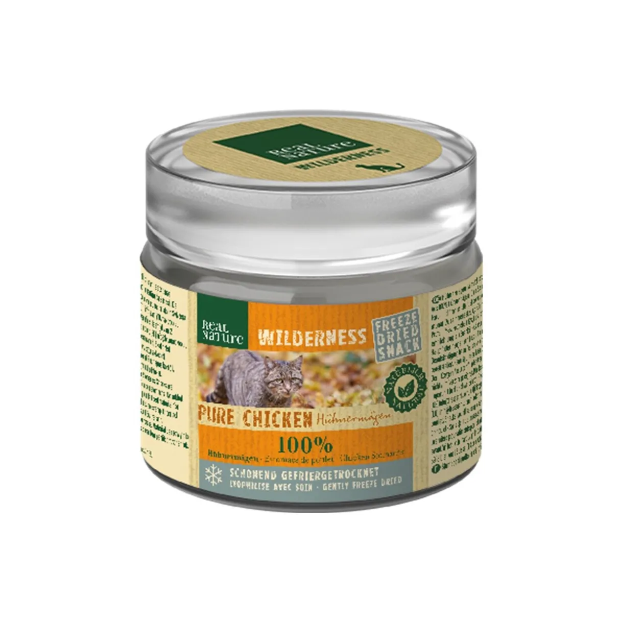 REAL NATURE Friandises^Wilderness estomacs de poulet lyophilisés 6 x 15 g