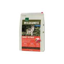 REAL NATURE Croquettes^WILDERNESS Great Outback Lapin, kangourou et bœuf 4 kg