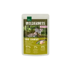 REAL NATURE Nourriture Humide|Nourriture^WILDERNESS Kitten 12 x 85 g True Country Huhn & Lachs