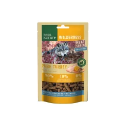REAL NATURE Friandises|Nourriture^WILDERNESS Meat Snack Training 150 g Pure Turkey : dinde courge, patates douces et carottes
