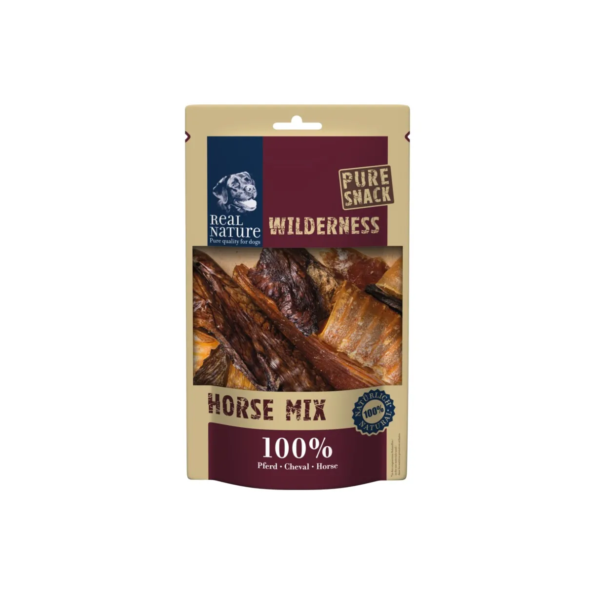 REAL NATURE Friandises^WILDERNESS Pure Snack Mélange au cheval 150 g