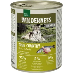 REAL NATURE Nourriture Humide^WILDERNESS Senior True Country Huhn & Lachs 6x800 g