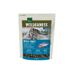 REAL NATURE Croquettes Pour Chat^WILDERNESS Wild Coast Adult Thon au poulet, buffle et krill 300 g